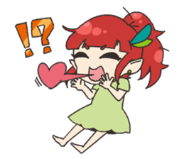 KIJIMUNA girl Sticker sticker #13729624