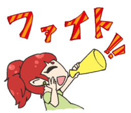 KIJIMUNA girl Sticker sticker #13729627