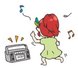 KIJIMUNA girl Sticker sticker #13729634