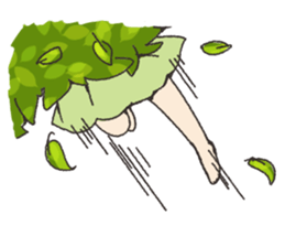 KIJIMUNA girl Sticker sticker #13729640