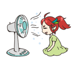 KIJIMUNA girl Sticker sticker #13729642