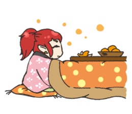 KIJIMUNA girl Sticker sticker #13729643