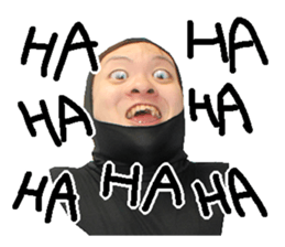 Tights guy sticker #13729780