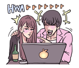 AsB - 133 Drunk with You! sticker #13729923