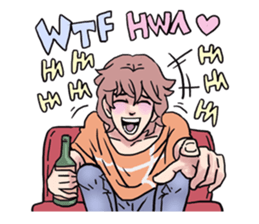 AsB - 133 Drunk with You! sticker #13729926