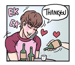 AsB - 133 Drunk with You! sticker #13729939