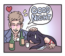 AsB - 133 Drunk with You! sticker #13729947