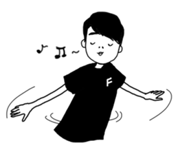 THE ONE BOY sticker #13730876