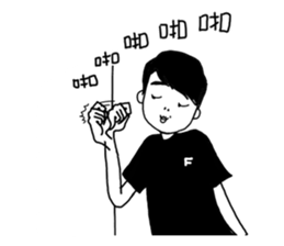 THE ONE BOY sticker #13730881