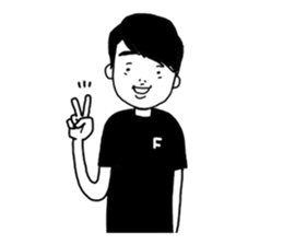 THE ONE BOY sticker #13730891