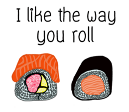 Picture say it round sticker #13731207