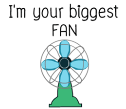 Picture say it round sticker #13731208