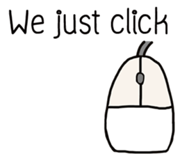 Picture say it round sticker #13731212