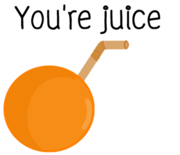 Picture say it round sticker #13731220