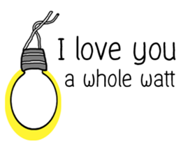 Picture say it round sticker #13731221