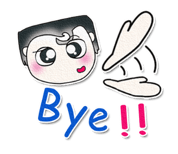 Hello! My name is Masayuki.^__^ sticker #13731304