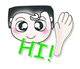 Hello! My name is Masayuki.^__^ sticker #13731305