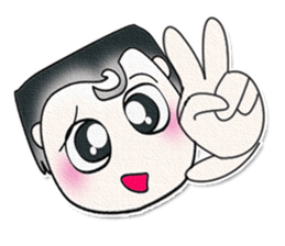 Hello! My name is Masayuki.^__^ sticker #13731310