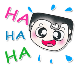 Hello! My name is Masayuki.^__^ sticker #13731314