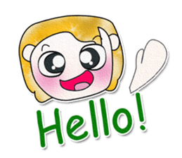 Mr. Mari. Hello!!! ^__^ sticker #13731414