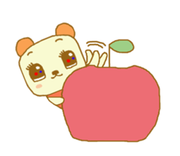 Retro Kumatan "bye bye" sticker #13732033