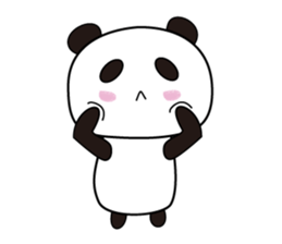 Cute Korean Panda sticker #13732493