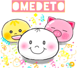 chu-kaman(Chinese steamed bun) sticker #13732661