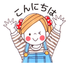 MEG&POLLY-work02- sticker #13732730