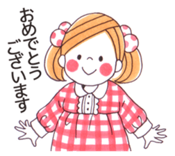 MEG&POLLY-work02- sticker #13732732