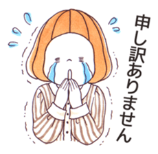 MEG&POLLY-work02- sticker #13732743