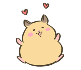 Sticker hamster 2 sticker #13732825