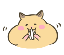 Sticker hamster 2 sticker #13732830