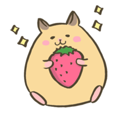 Sticker hamster 2 sticker #13732840
