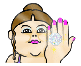 Move Shining Sticker ! Chinese&English sticker #13732888