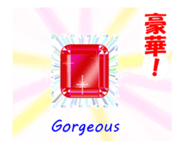 Move Shining Sticker ! Chinese&English sticker #13732900