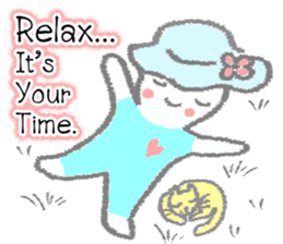 Sookjai & Cat sticker #13733054