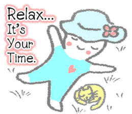 Sookjai & Cat sticker #13733054