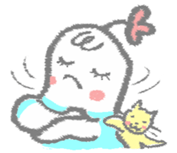 Sookjai & Cat sticker #13733060