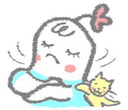 Sookjai & Cat sticker #13733060