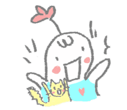 Sookjai & Cat sticker #13733069