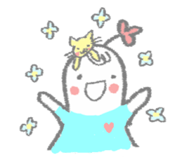 Sookjai & Cat sticker #13733073