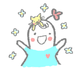 Sookjai & Cat sticker #13733073