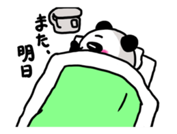 Daily life's conversation of a panda sticker #13733320