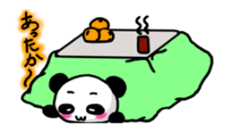 Daily life's conversation of a panda sticker #13733321