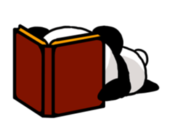 Daily life's conversation of a panda sticker #13733322