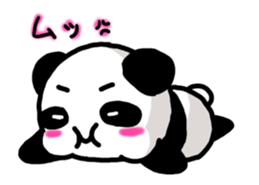 Daily life's conversation of a panda sticker #13733325