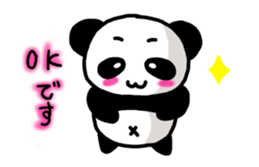 Daily life's conversation of a panda sticker #13733328