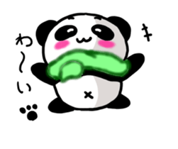 Daily life's conversation of a panda sticker #13733333