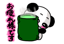 Daily life's conversation of a panda sticker #13733336
