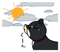 Cat and dog's meeting2 sticker #13733823